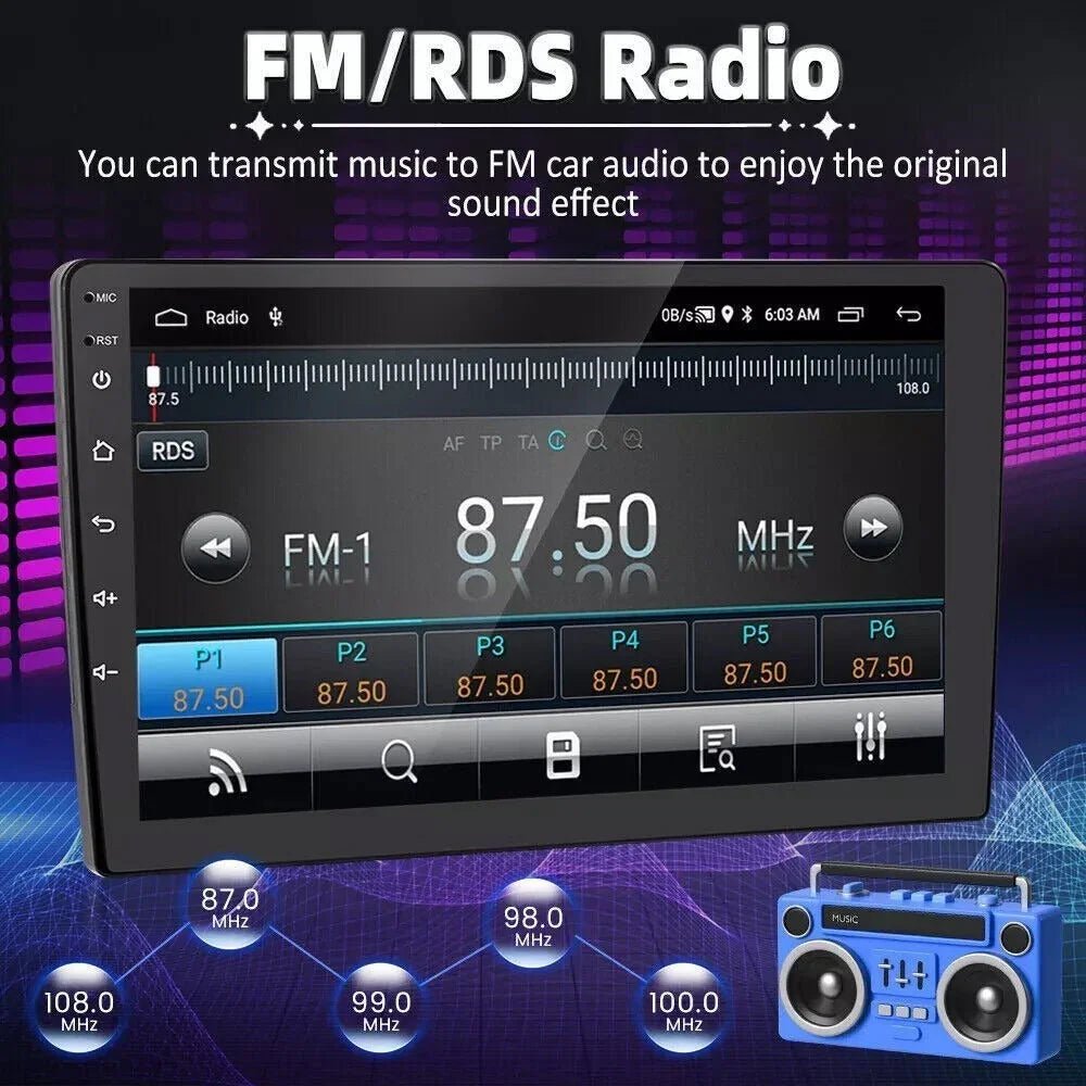 For 2000 - 2005 Ford Excursion 7" Android 15 Carplay Car Stereo Radio GPS Navi - Vorally - Auto Part - A+ Stuff