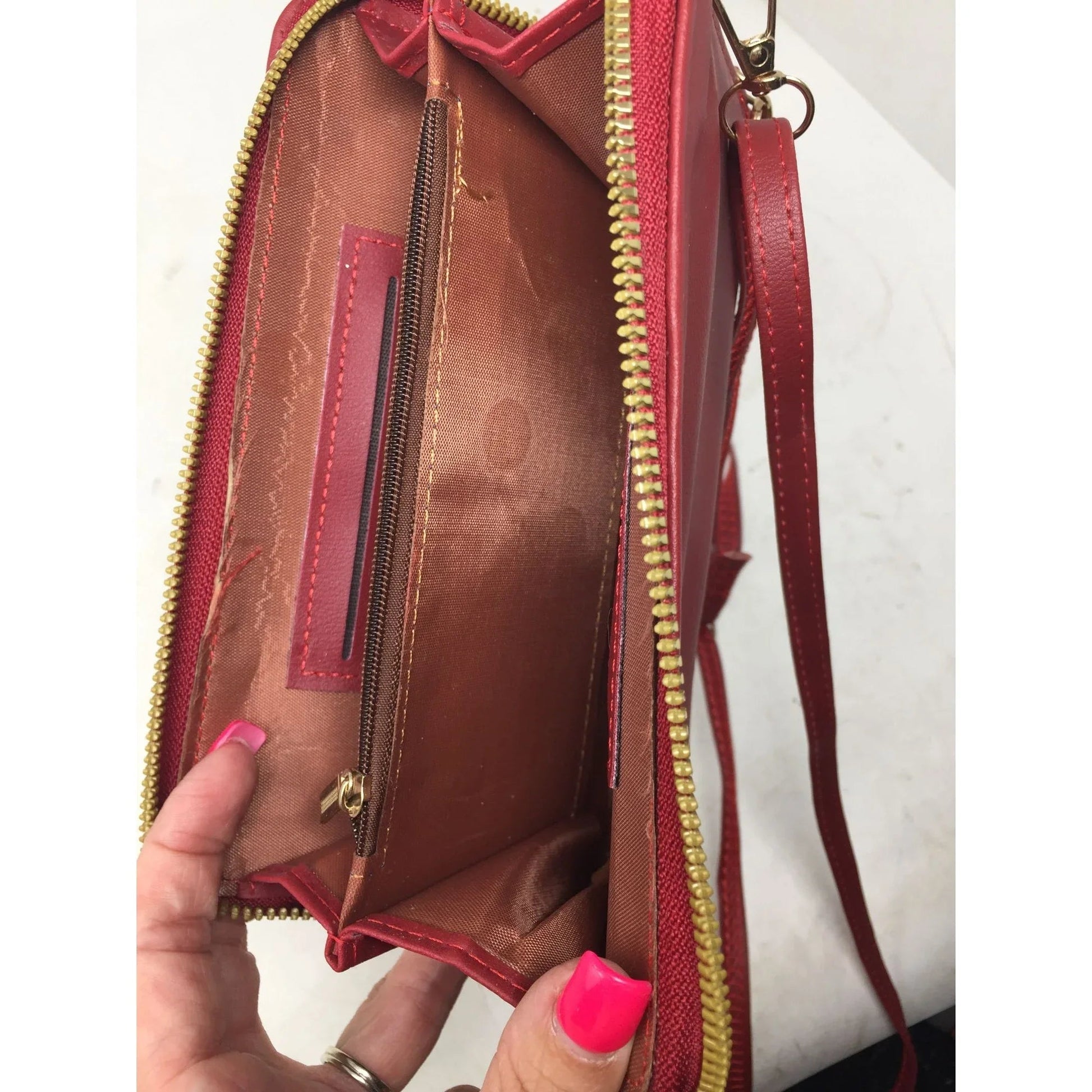 ''Forever Lovely Design for Madley'' Crossbody Phone/Wallet Clutch - Forever Lovely Design for Madley - Wallet - A+ Stuff