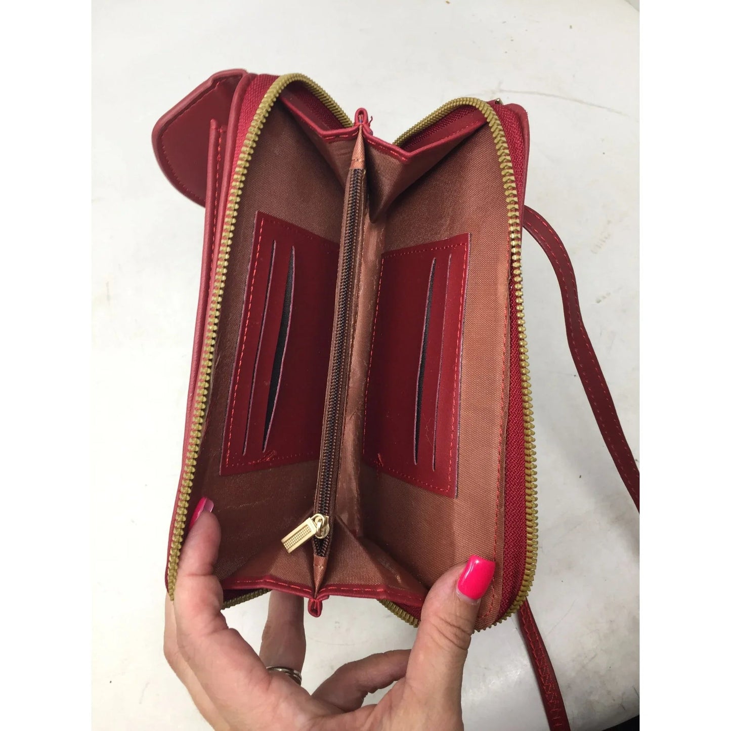 ''Forever Lovely Design for Madley'' Crossbody Phone/Wallet Clutch - Forever Lovely Design for Madley - Wallet - A+ Stuff