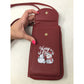 ''Forever Lovely Design for Madley'' Crossbody Phone/Wallet Clutch - Forever Lovely Design for Madley - Wallet - A+ Stuff