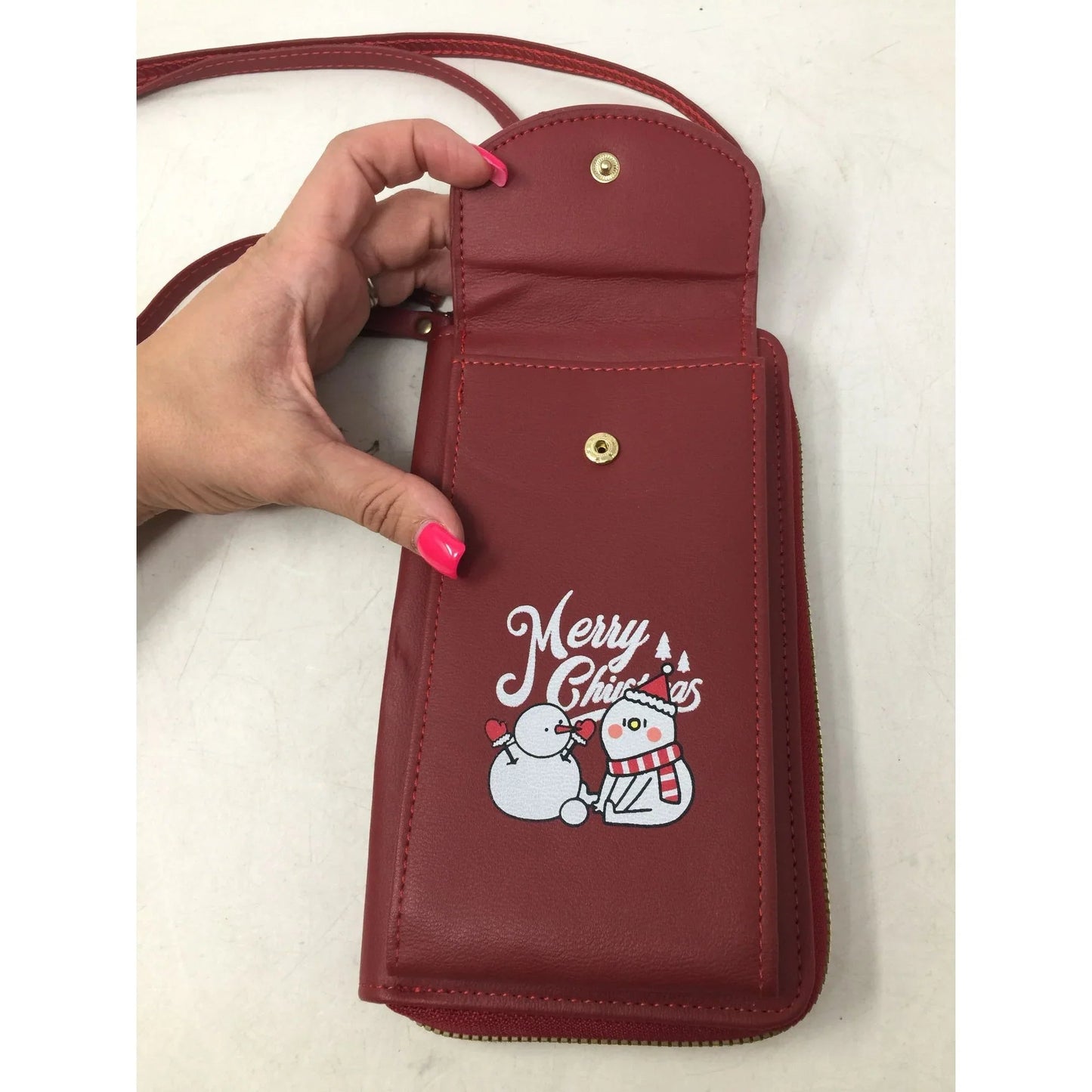''Forever Lovely Design for Madley'' Crossbody Phone/Wallet Clutch - Forever Lovely Design for Madley - Wallet - A+ Stuff