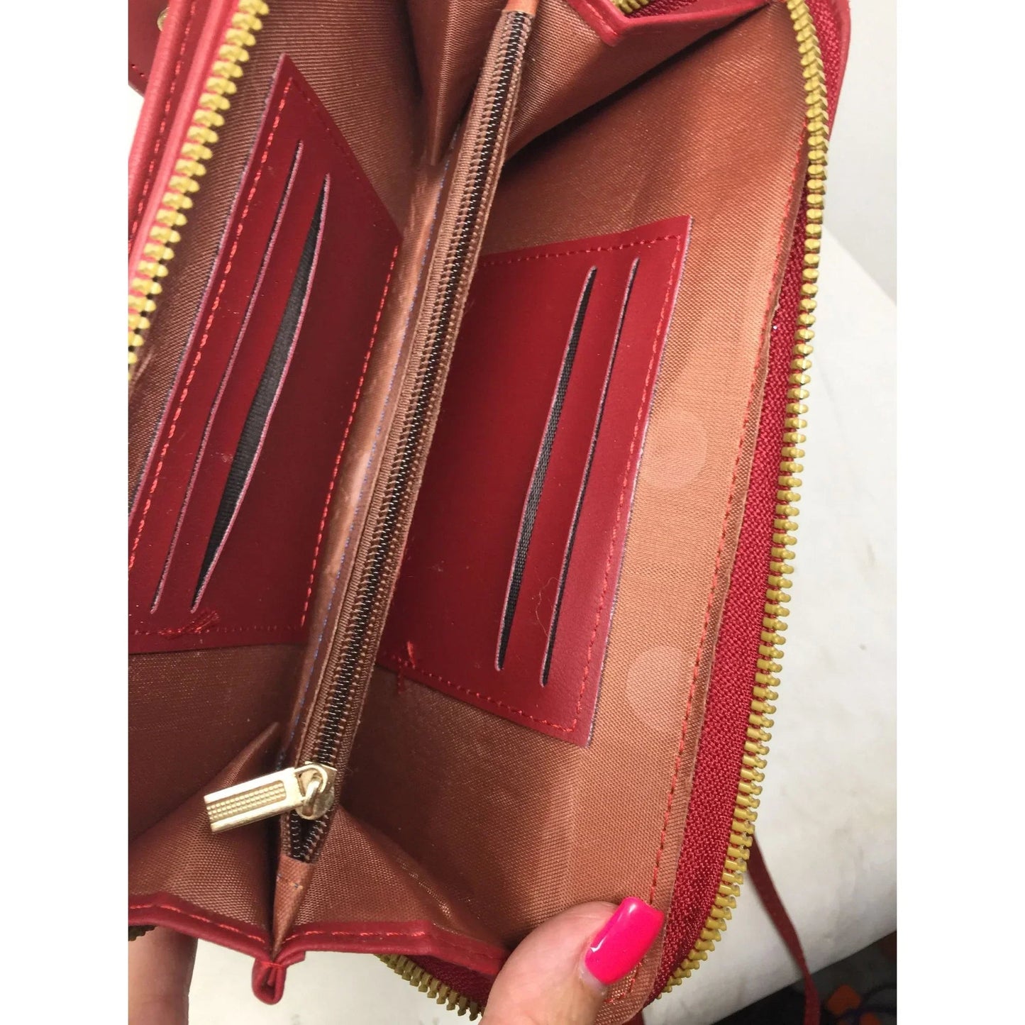 ''Forever Lovely Design for Madley'' Crossbody Phone/Wallet Clutch - Forever Lovely Design for Madley - Wallet - A+ Stuff