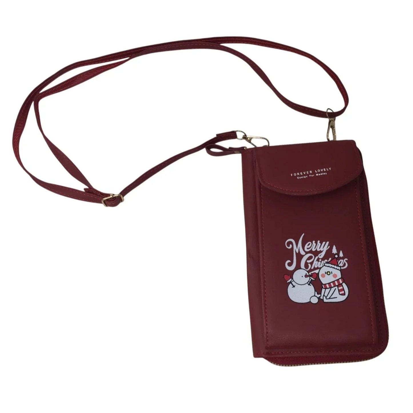 ''Forever Lovely Design for Madley'' Crossbody Phone/Wallet Clutch - Forever Lovely Design for Madley - Wallet - A+ Stuff