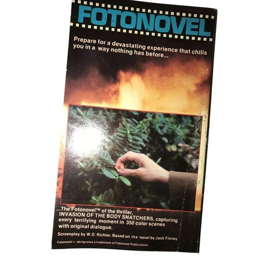 Fotonovel: Invasion of the Body Snatchers Book by Jack Finney - Fotonovel - Cinema Book - A+ Stuff