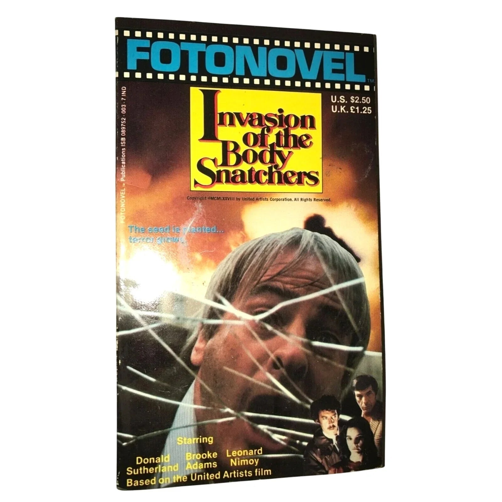 Fotonovel: Invasion of the Body Snatchers Book by Jack Finney - Fotonovel - Cinema Book - A+ Stuff