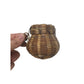 Four (4) Small Brown Handmade Wicker Baskets - A+ Stuff - Collectibles - A+ Stuff