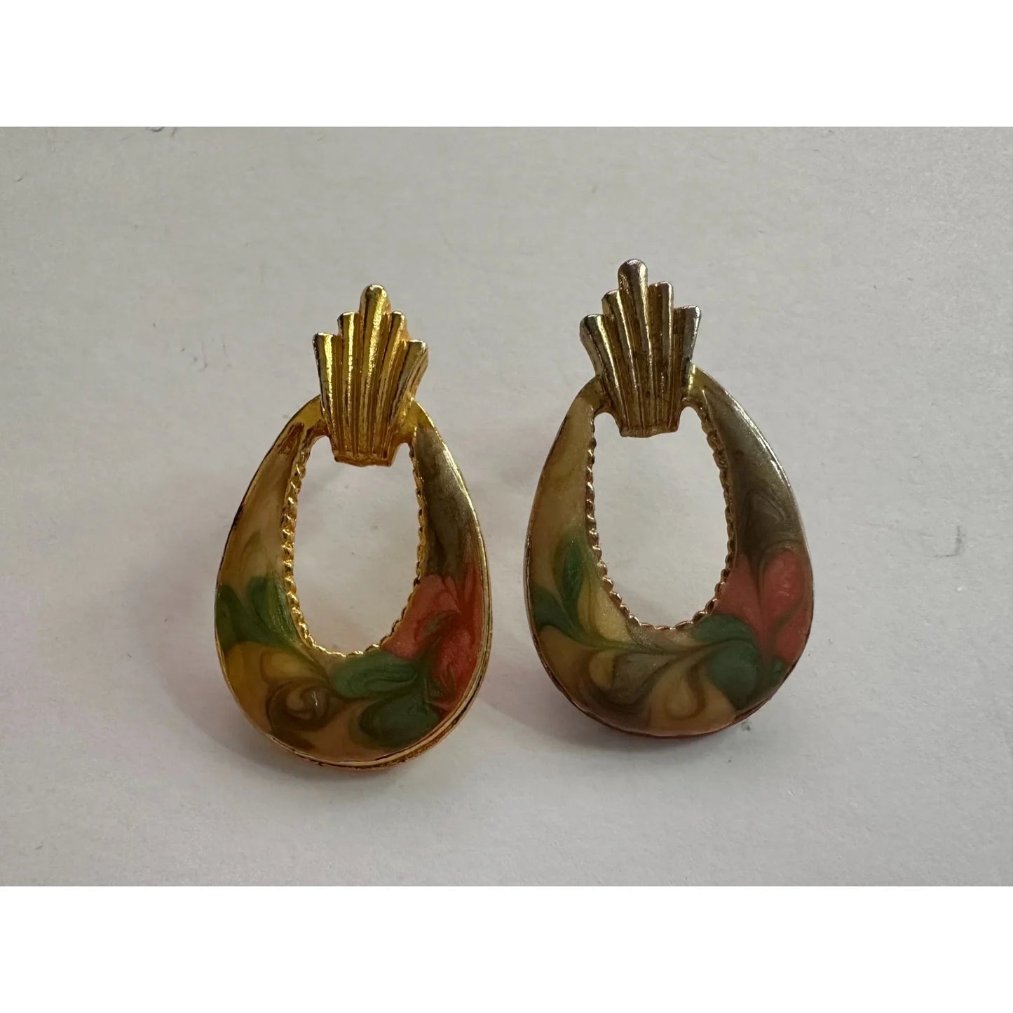 Four Beautiful Pairs of Women's Vintage Earrings - A+ Stuff - earrings - A+ Stuff