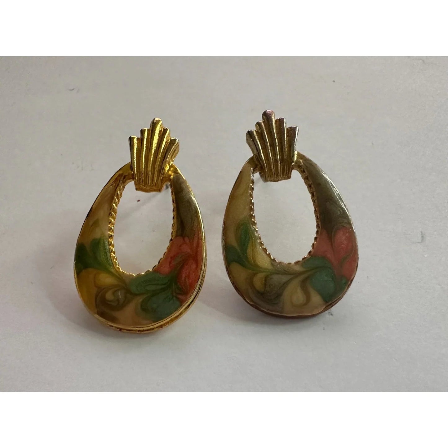 Four Beautiful Pairs of Women's Vintage Earrings - A+ Stuff - earrings - A+ Stuff