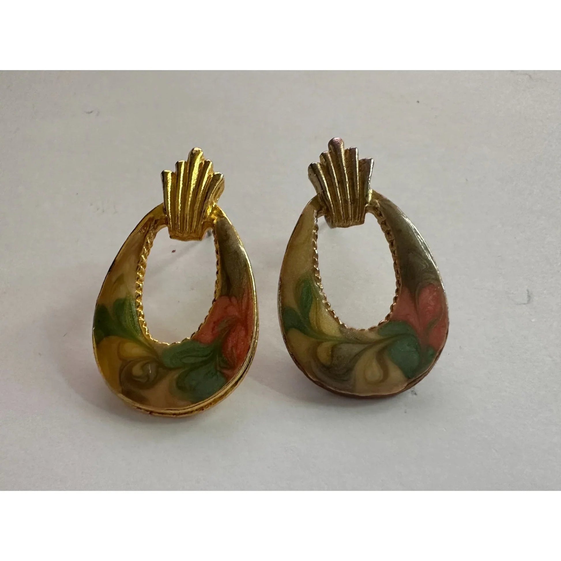 Four Beautiful Pairs of Women's Vintage Earrings - A+ Stuff - earrings - A+ Stuff