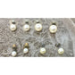 Four Pairs of Faux White Pearl Earrings - A+ Stuff - Earrings - A+ Stuff