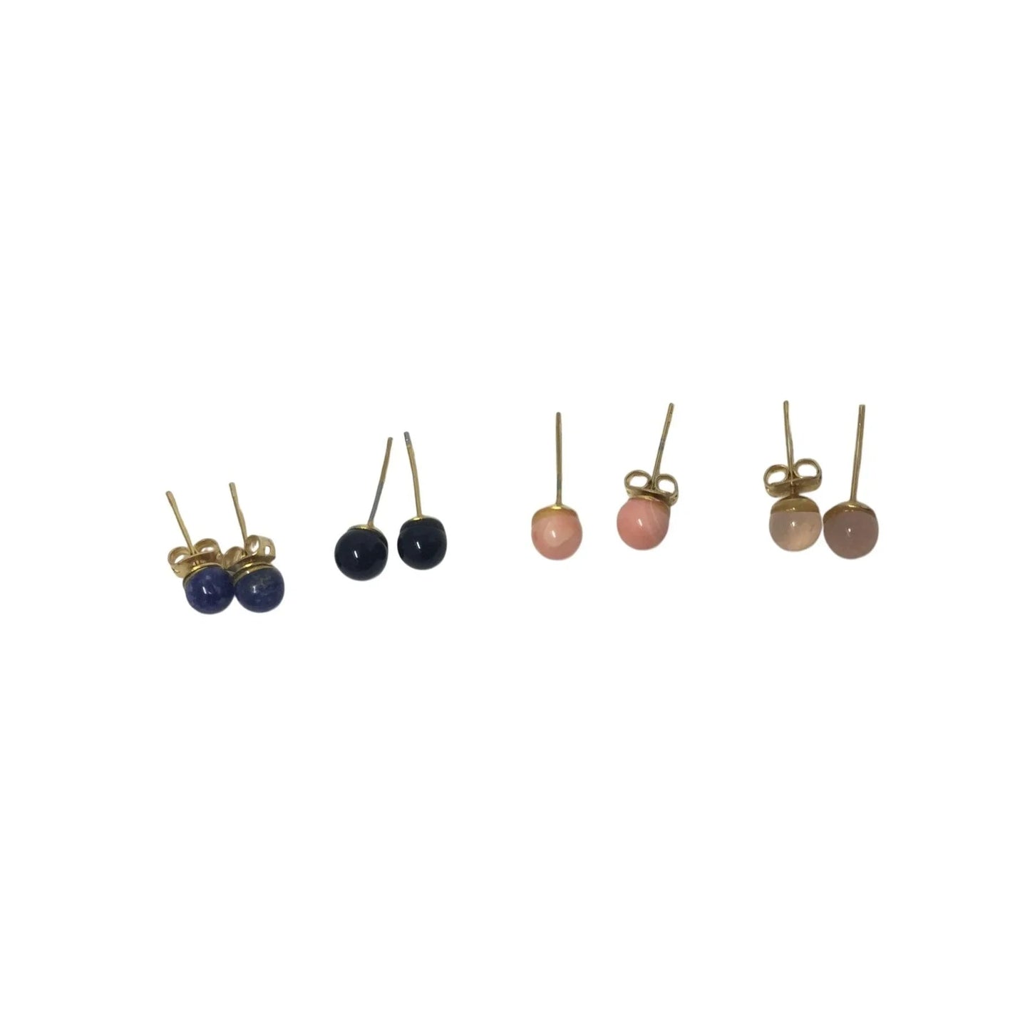 Four Pairs of Women's Stud Earrings (some missing backs) - A+ Stuff - Earrings - A+ Stuff
