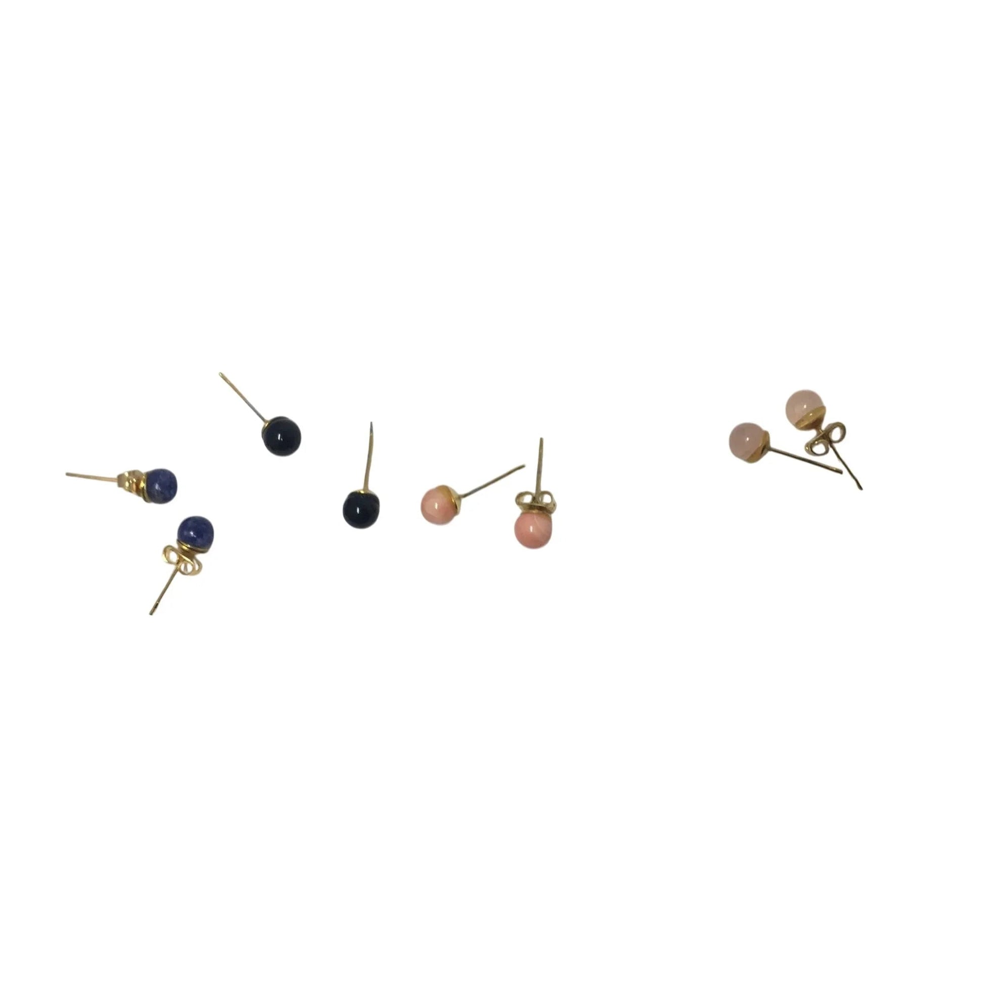 Four Pairs of Women's Stud Earrings (some missing backs) - A+ Stuff - Earrings - A+ Stuff