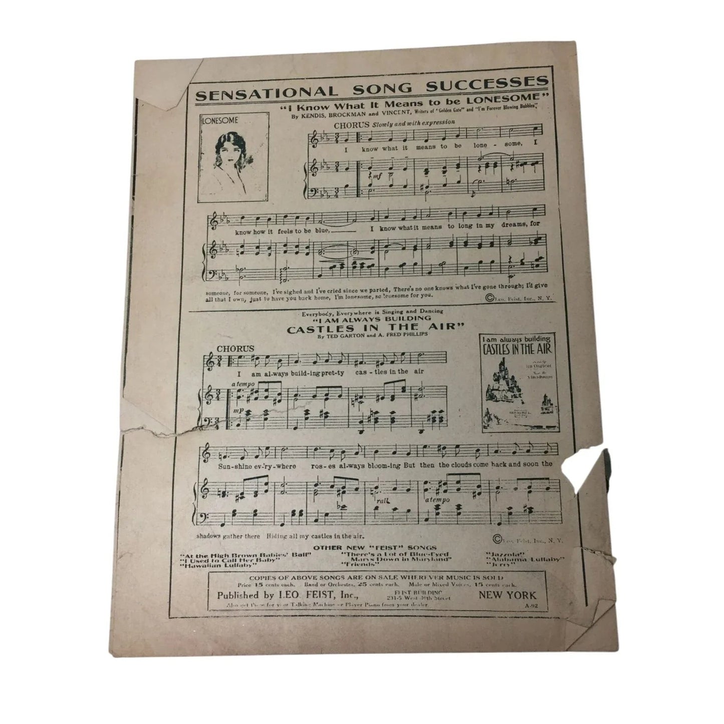 ''Freckles'' Words and music by Cliff Hess, Howard Johnson, and Milton Ager - A+ Stuff - sheet music - A+ Stuff
