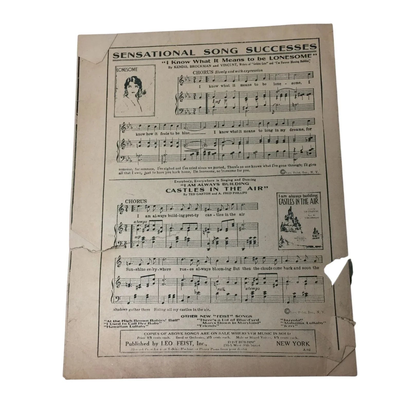 ''Freckles'' Words and music by Cliff Hess, Howard Johnson, and Milton Ager - A+ Stuff - sheet music - A+ Stuff