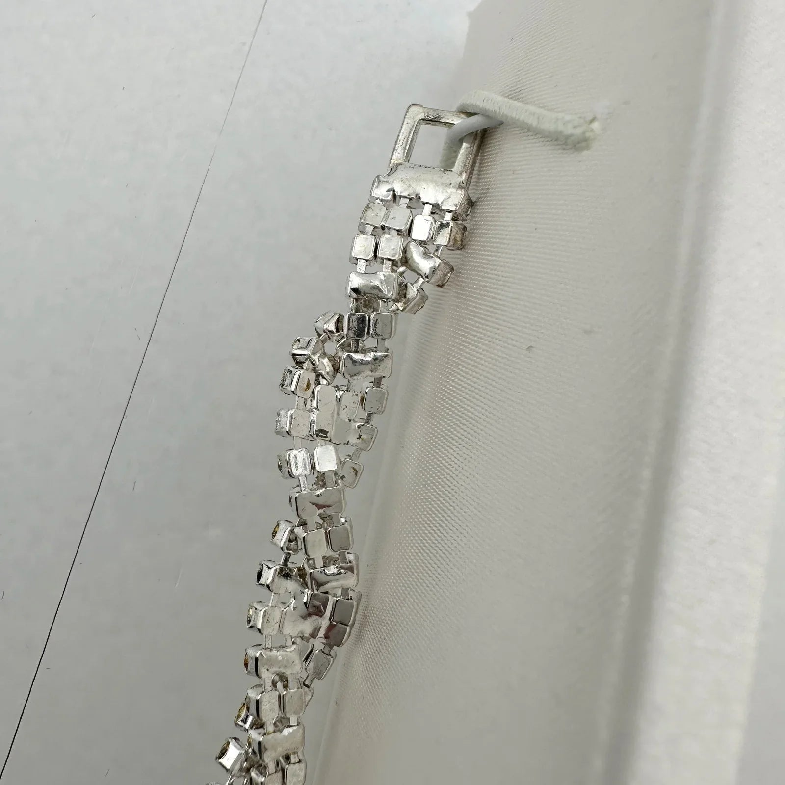 Friedman Jewelers Shimmering White Crystal Fashion Bracelet In Box - Friedman - Bracelet - A+ Stuff