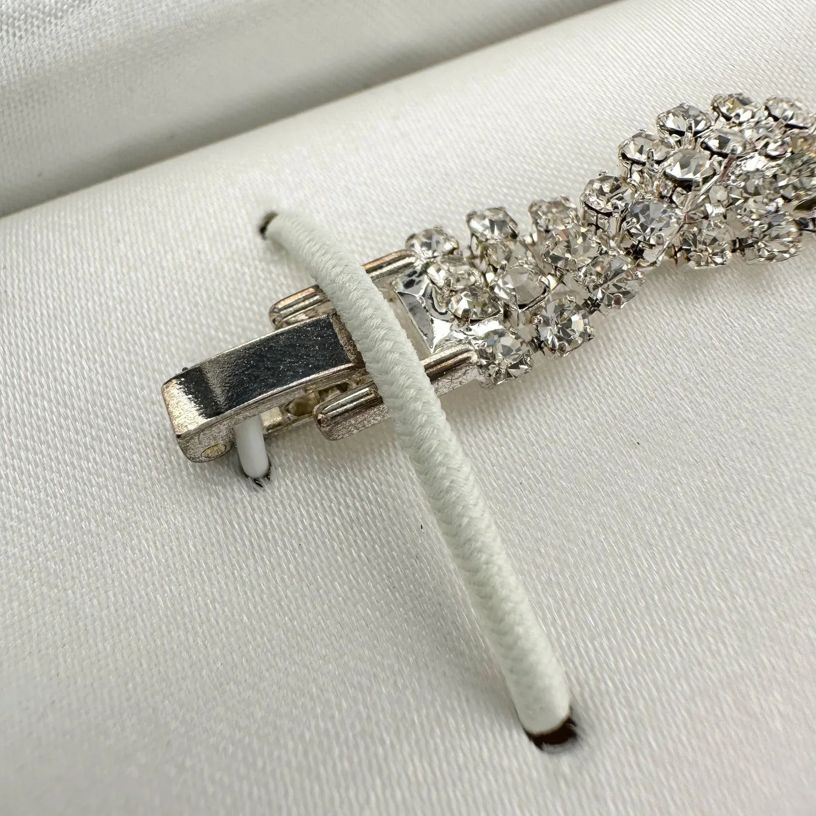 Friedman Jewelers Shimmering White Crystal Fashion Bracelet In Box - Friedman - Bracelet - A+ Stuff