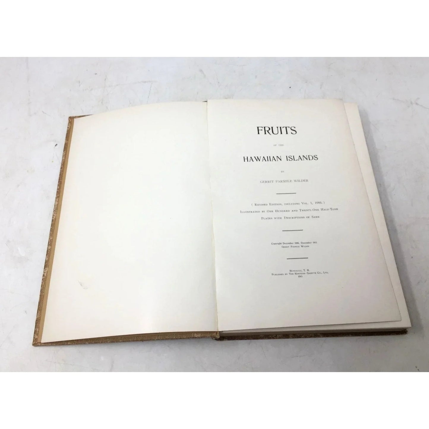 'Fruits of the Hawaiian Islands' by Gerrit Parmile Wilder - Gerrit Parmile Wilder - Antique Books - A+ Stuff