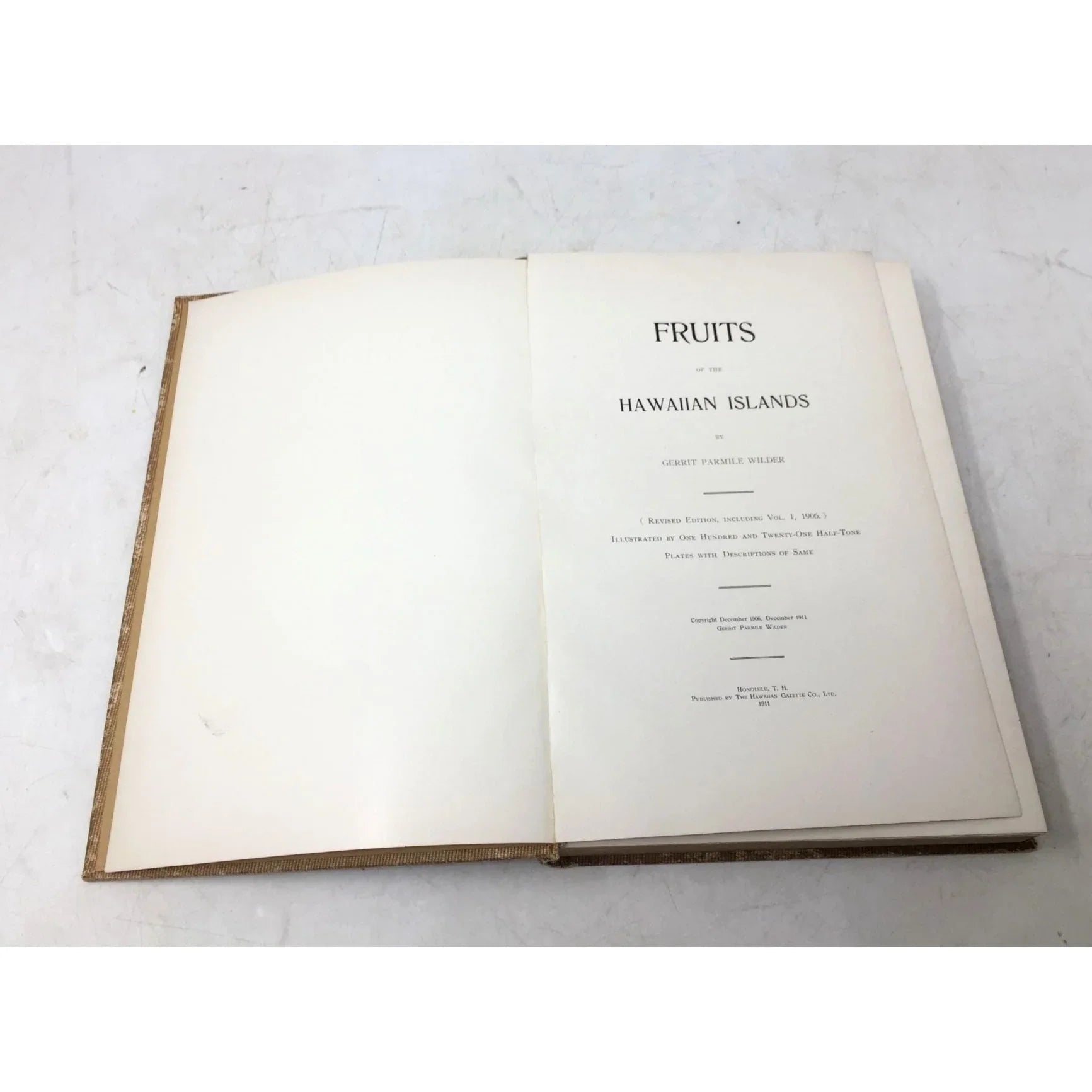 'Fruits of the Hawaiian Islands' by Gerrit Parmile Wilder - Gerrit Parmile Wilder - Antique Books - A+ Stuff
