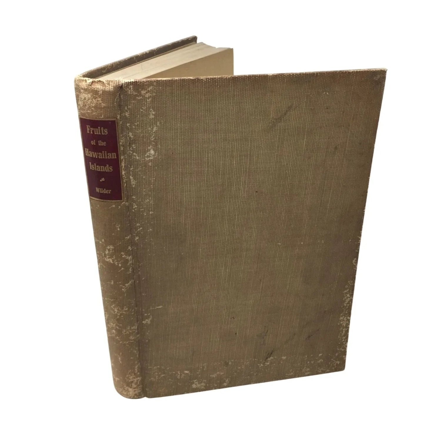 'Fruits of the Hawaiian Islands' by Gerrit Parmile Wilder - Gerrit Parmile Wilder - Antique Books - A+ Stuff