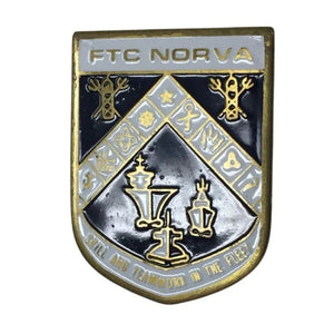 FTC NORVA SKILL AND TEAMWORK IN THE FLEET SMALL VINTAGE PIN