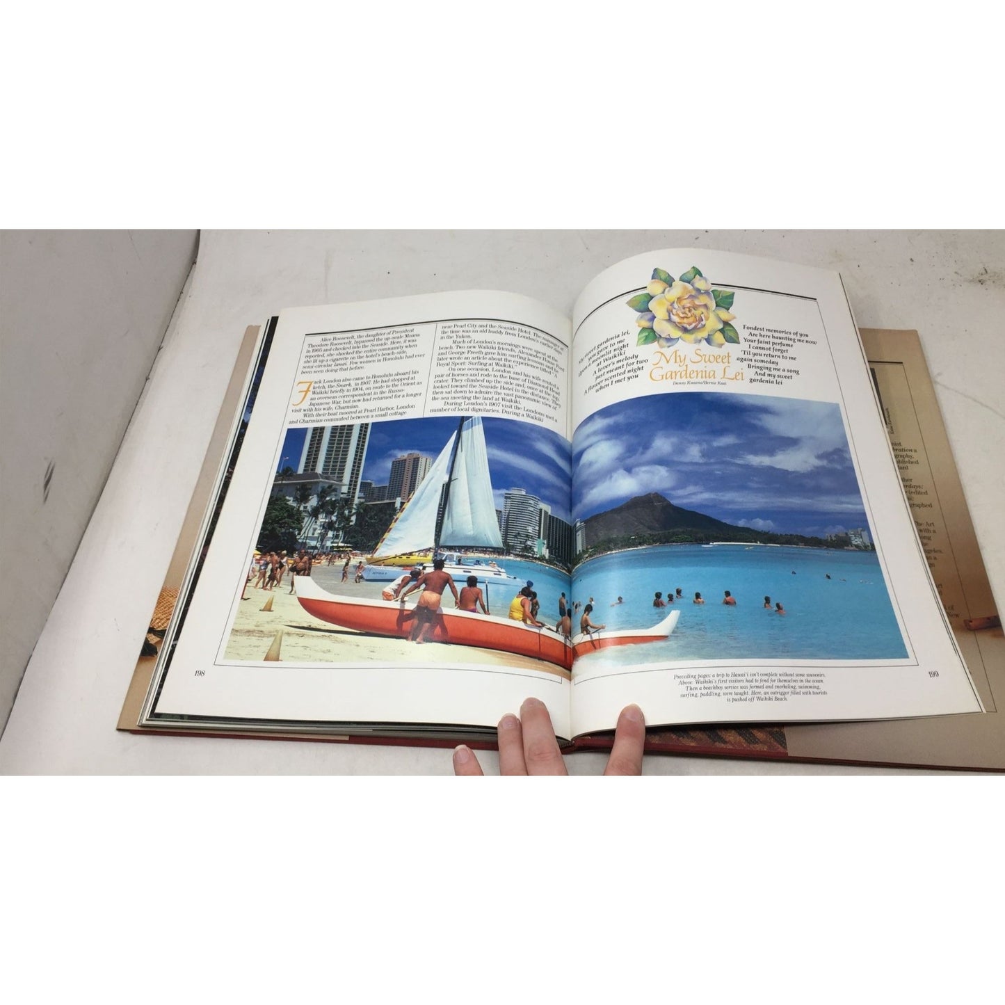 Vintage 1984 Hardcover Book Titled "Celebration: A Portrait of Hawai'i Through the Songs of the Brothers Cazimero" A+ Stuff  A+ Stuff