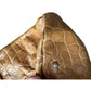 FURLA Croc Embossed Camel Colored Leather Bag - FURLA - satchel bag - A+ Stuff