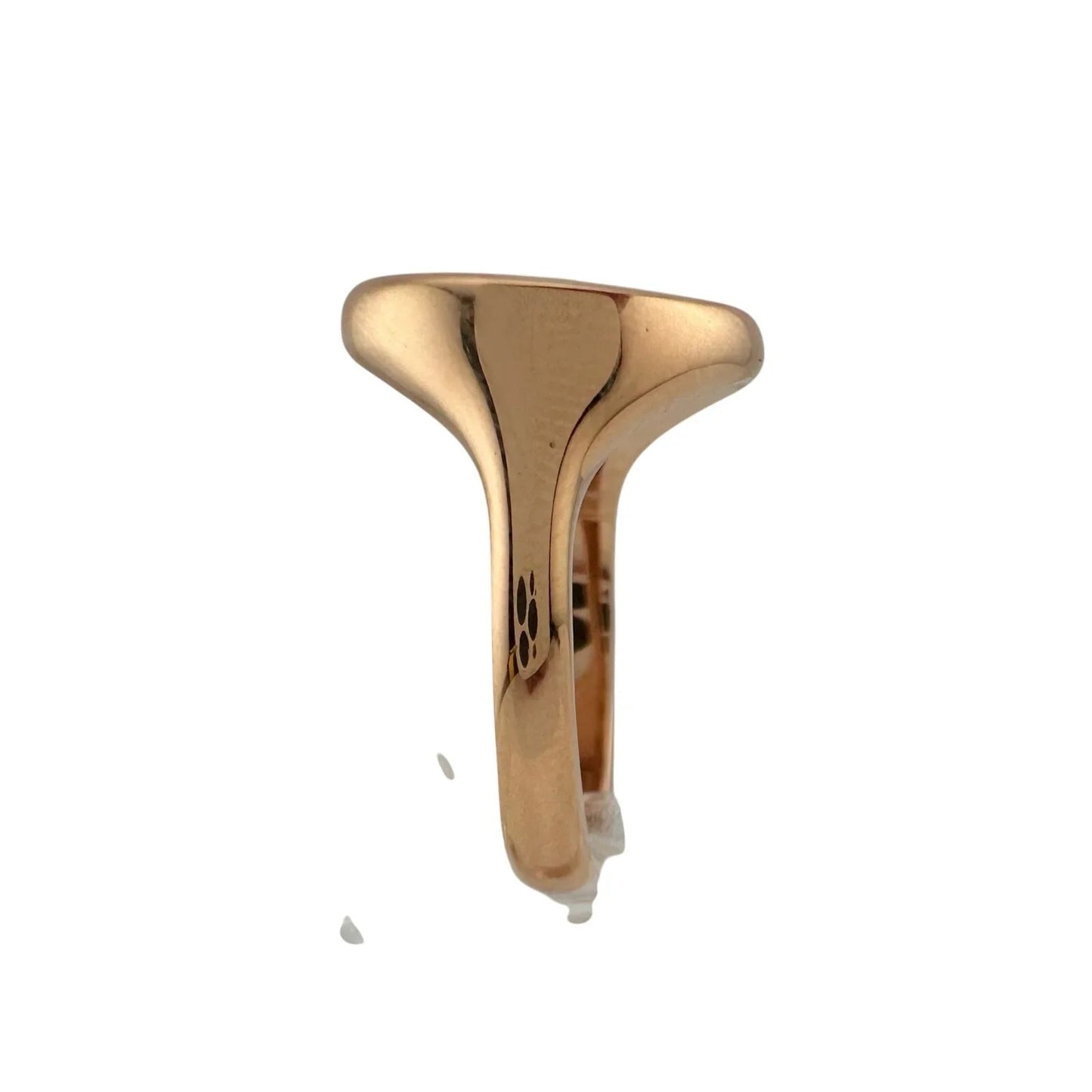 Furla Heart Ring - Rose Gold Overlay with Crystal Heart - FURLA - ring - A+ Stuff