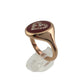 Furla Heart Ring - Rose Gold Overlay with Crystal Heart - FURLA - ring - A+ Stuff