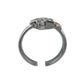 Furla Stars Ring - 2 Tone Stars Larger with Pave Crystals - Size 7 - FURLA - Ring - A+ Stuff
