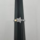 Furla Stars Ring - 2 Tone Stars Larger with Pave Crystals - Size 7 - FURLA - Ring - A+ Stuff