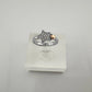Furla Stars Ring - 2 Tone Stars Larger with Pave Crystals - Size 7 - FURLA - Ring - A+ Stuff