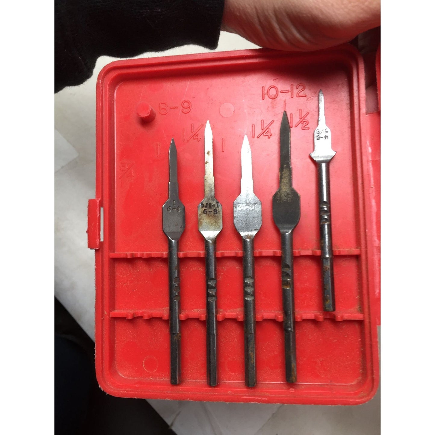 Vintage Craftsman wood screw pilot bits Craftsman  A+ Stuff Tools