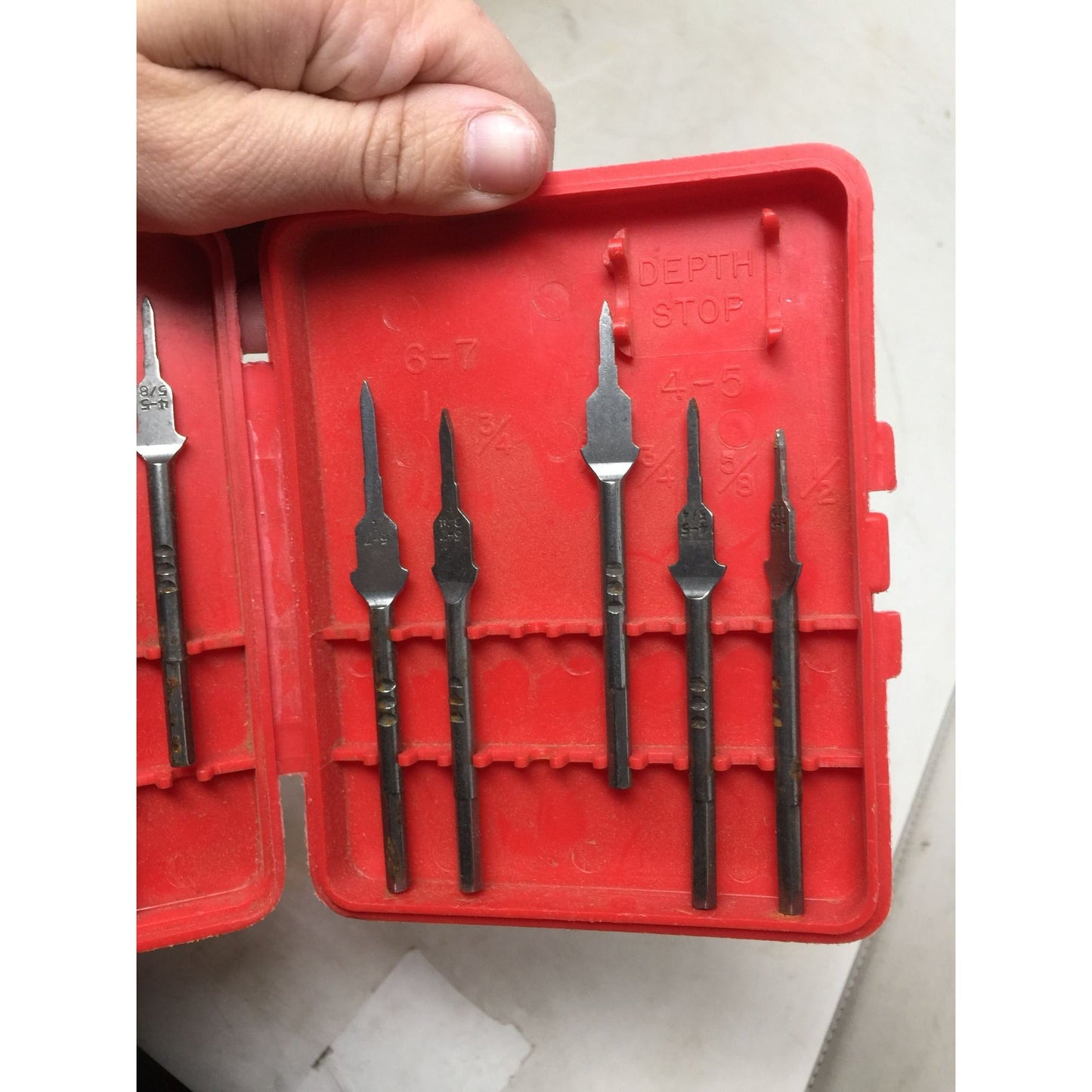 Vintage Craftsman wood screw pilot bits Craftsman  A+ Stuff Tools