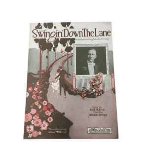 Sheet Music for the song "Swingin' Down the Lane"