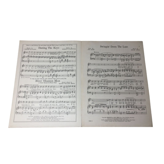 Sheet Music for the song "Swingin' Down the Lane" A+ Stuff  A+ Stuff SHEET MUSIC