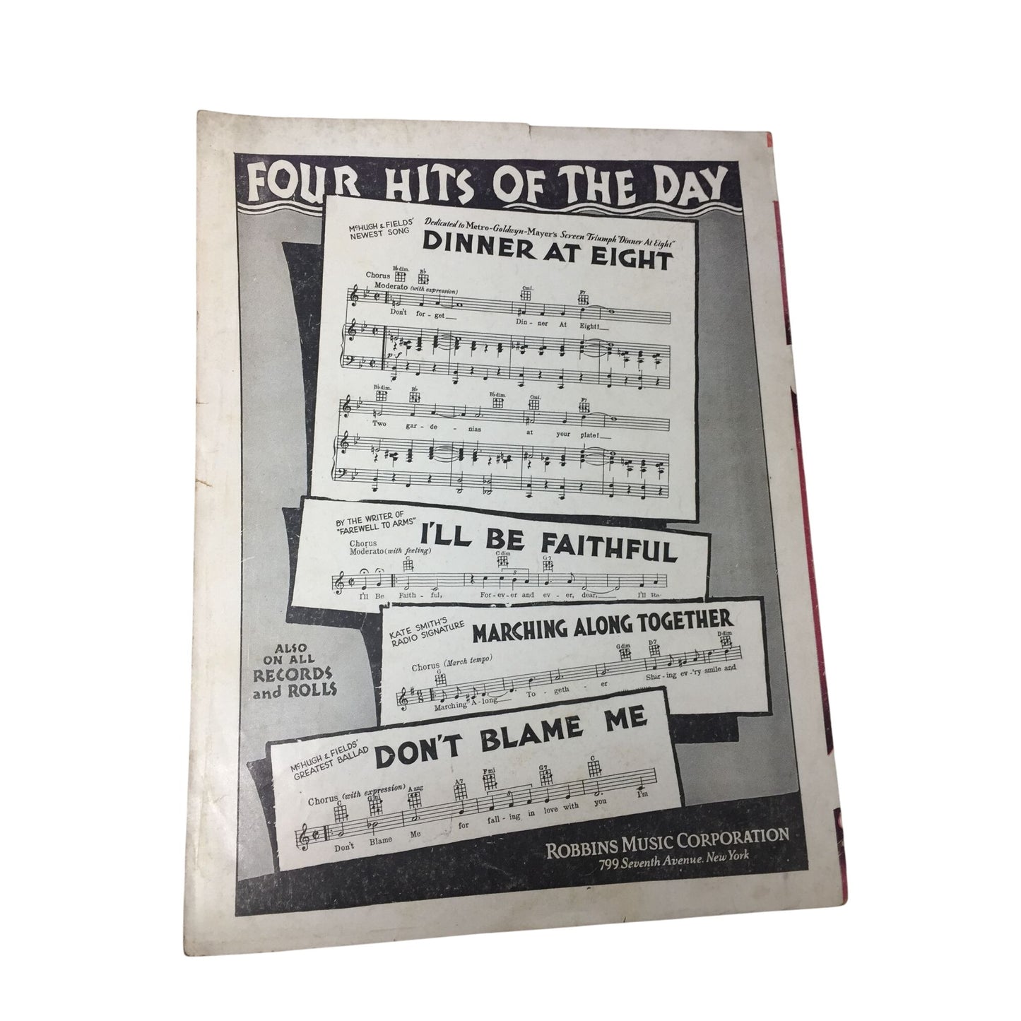 “You've Got Everything" Vintage 1933 Sheet Music