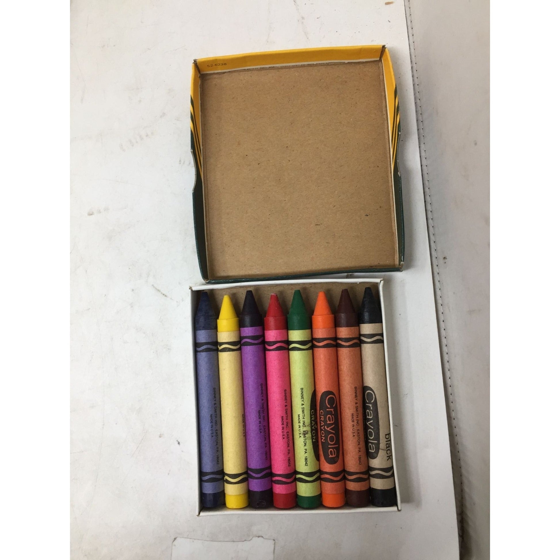vintage Binney & Smith Crayola crayons in 8-count packs A+ Stuff  A+ Stuff school supplies