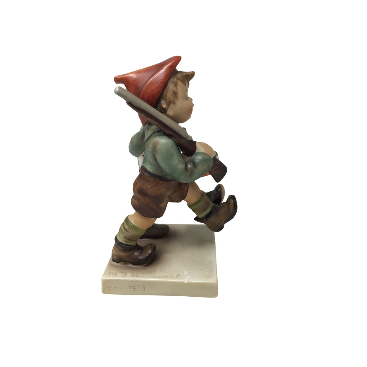 Vintage M.I. Hummel "Volunteers" Porcelain Figurine A+ Stuff  A+ Stuff Figurines