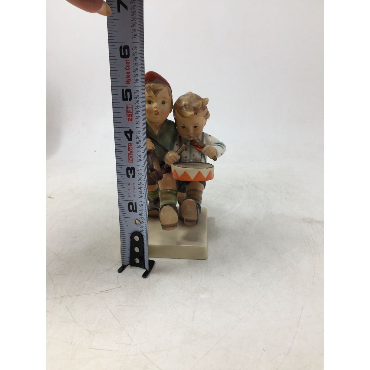 Vintage M.I. Hummel "Volunteers" Porcelain Figurine A+ Stuff  A+ Stuff Figurines
