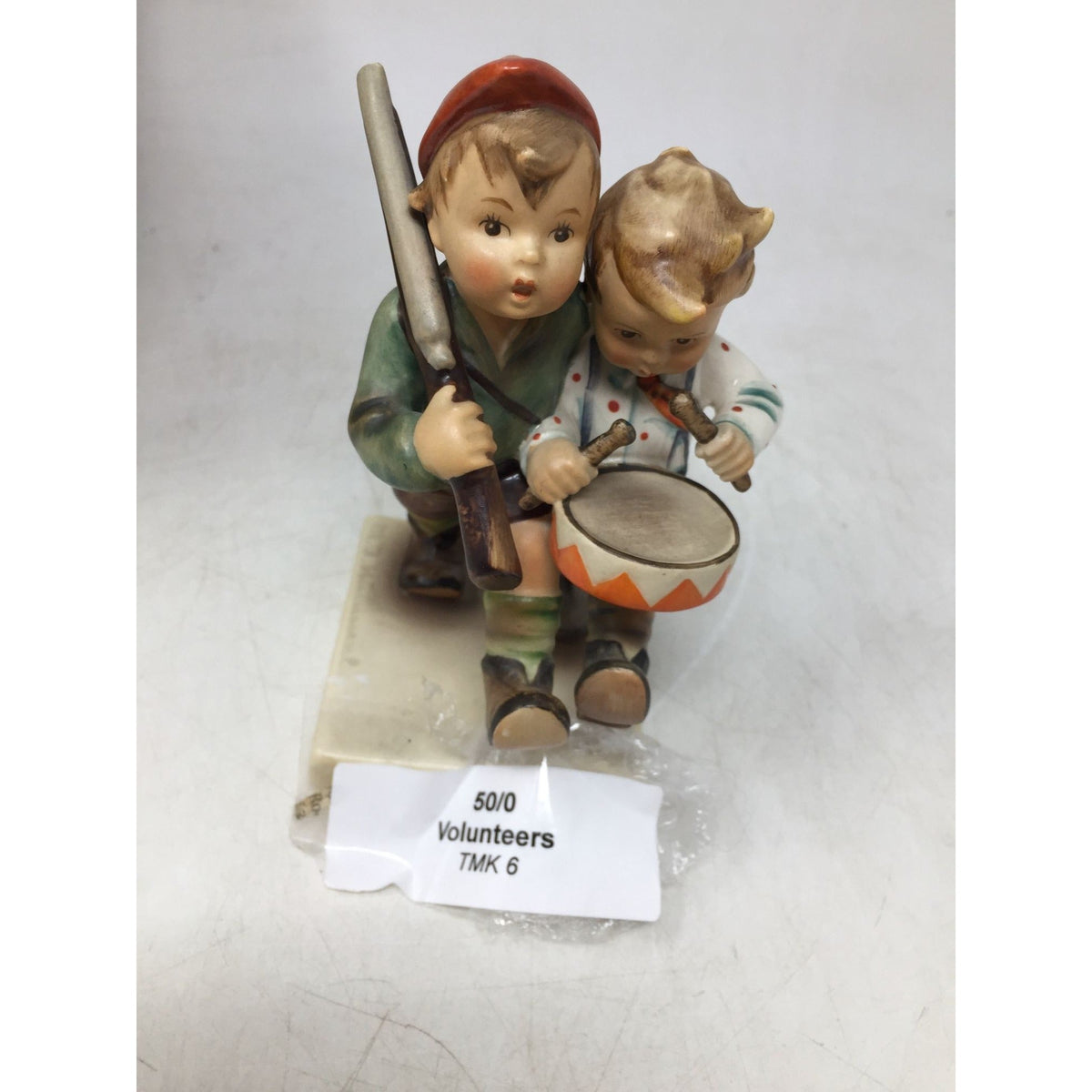Vintage M.I. Hummel "Volunteers" Porcelain Figurine A+ Stuff  A+ Stuff Figurines