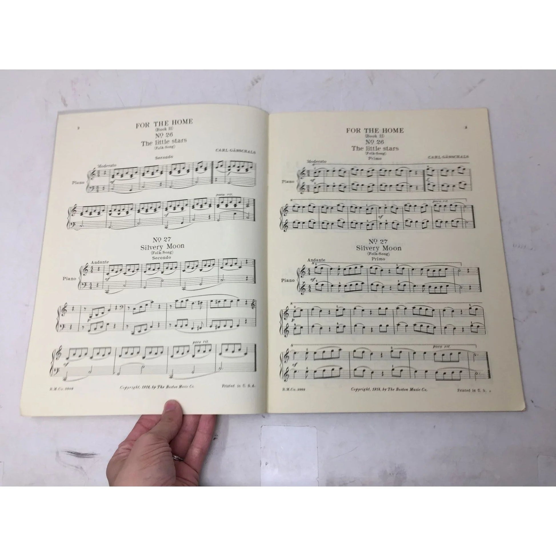 Ganschals for The Home - Easy Pieces for One Piano, Four Hands - A+ Stuff - SHEET MUSIC - A+ Stuff