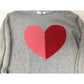 GAP KIDS Girls Size XL (12) Long Sleeved Gray Heart Intarsia Sweater - gap kids - Shirts & Tops - A+ Stuff