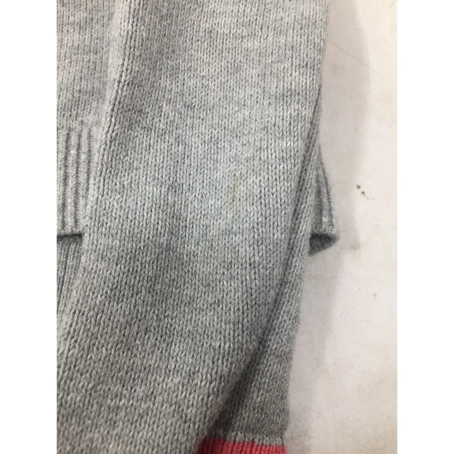 GAP KIDS Girls Size XL (12) Long Sleeved Gray Heart Intarsia Sweater - gap kids - Shirts & Tops - A+ Stuff