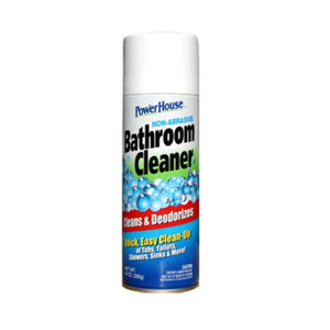 PowerHouse Bathroom Foam Cleaner, Non-Abrasive, 12-oz. Aerosol Can