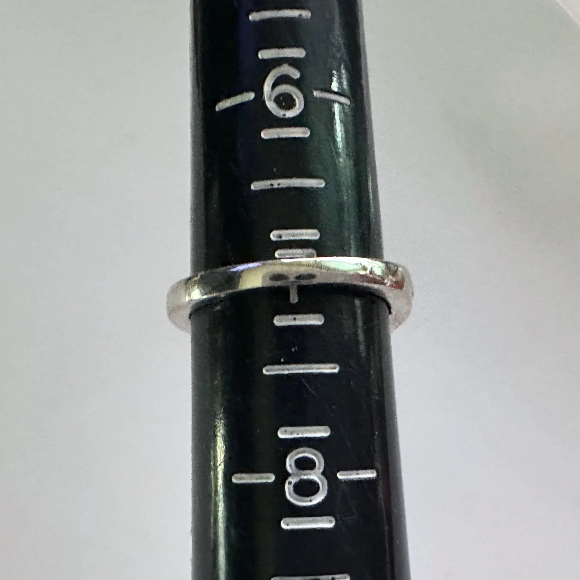 Genuine Deep Blue Diamond Ring Size 7 - Pretty Cushion Cut Diamond Accent - A+ Stuff