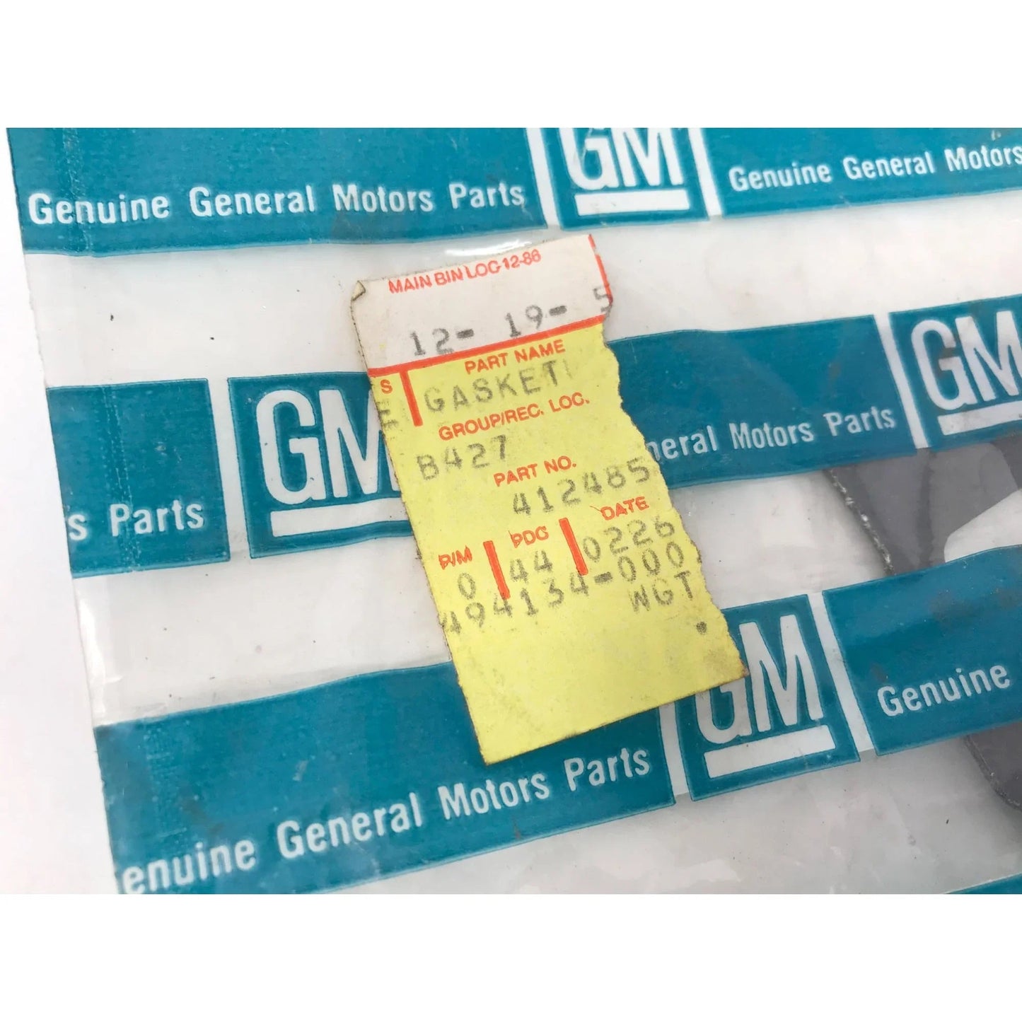 GENUINE GM Part GASKET GM 412485 Egr Vlv General Motors Part nos - General Motors - A+ Stuff