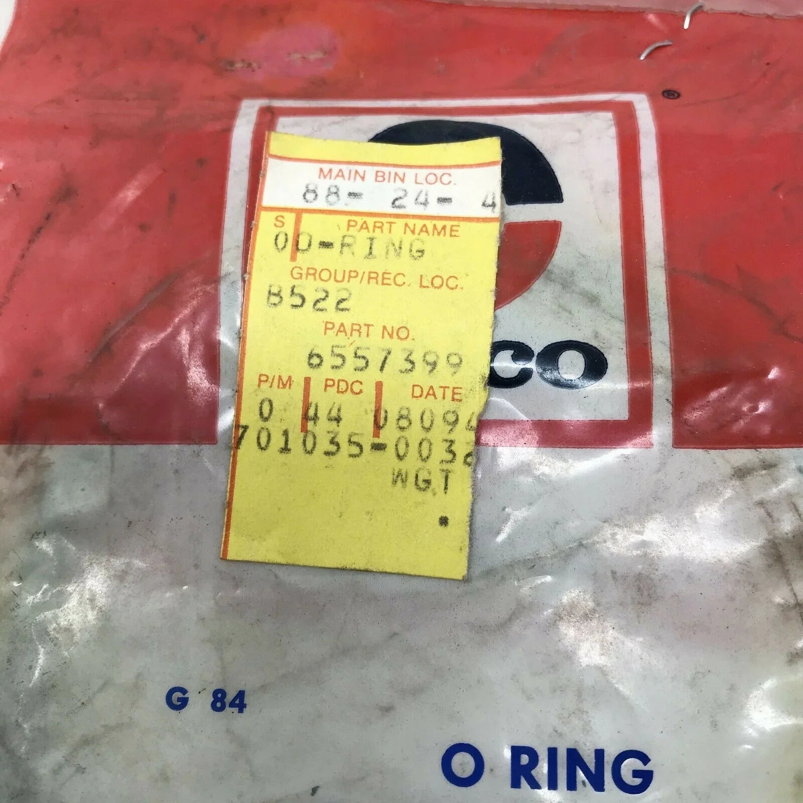 GENUINE GM SEAL a/c cmpr frt hd (O - Ring) General Motors Part - New Old Stock - General Motors - A+ Stuff