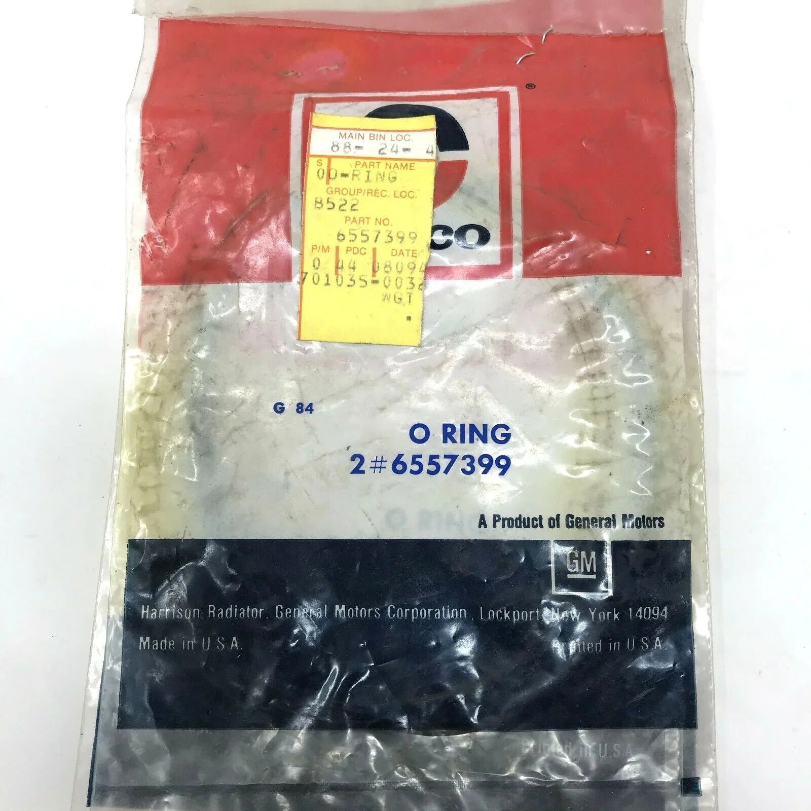 GENUINE GM SEAL a/c cmpr frt hd (O - Ring) General Motors Part - New Old Stock - General Motors - A+ Stuff