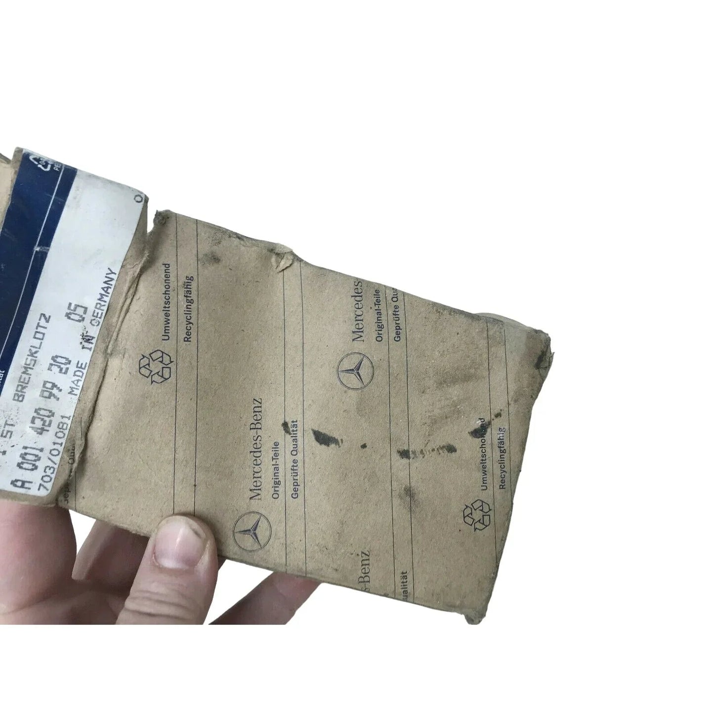 Genuine MERCEDES Bendz Parts BRAKE PADS A 001 420 99 20 05 - Mercedes Benz - Auto Part - A+ Stuff