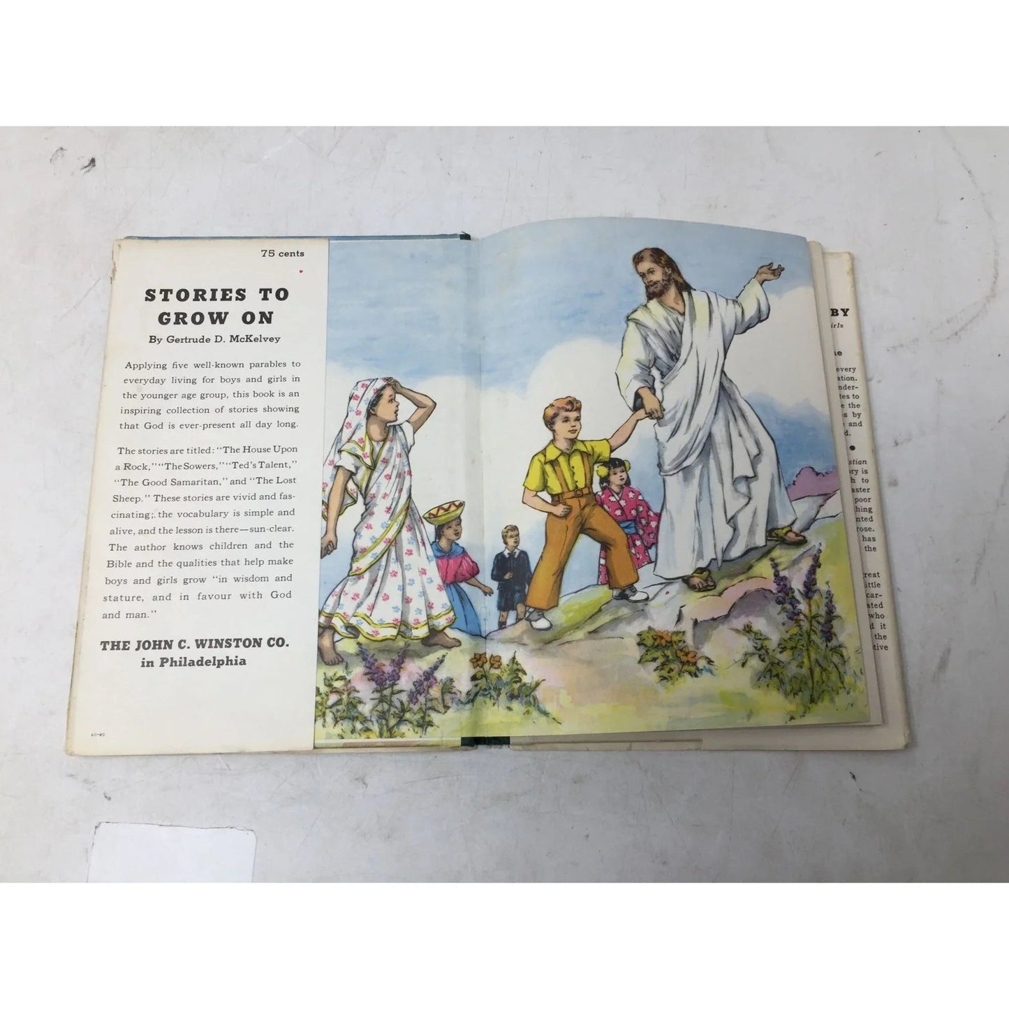 Gertrude D McKelvey's ''STORIES TO GROW ON'' Vintage 1947 Hardback Book - A+ Stuff - Books - A+ Stuff